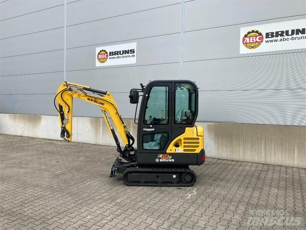 New Holland E 19C Mini rýpadlá < 7t