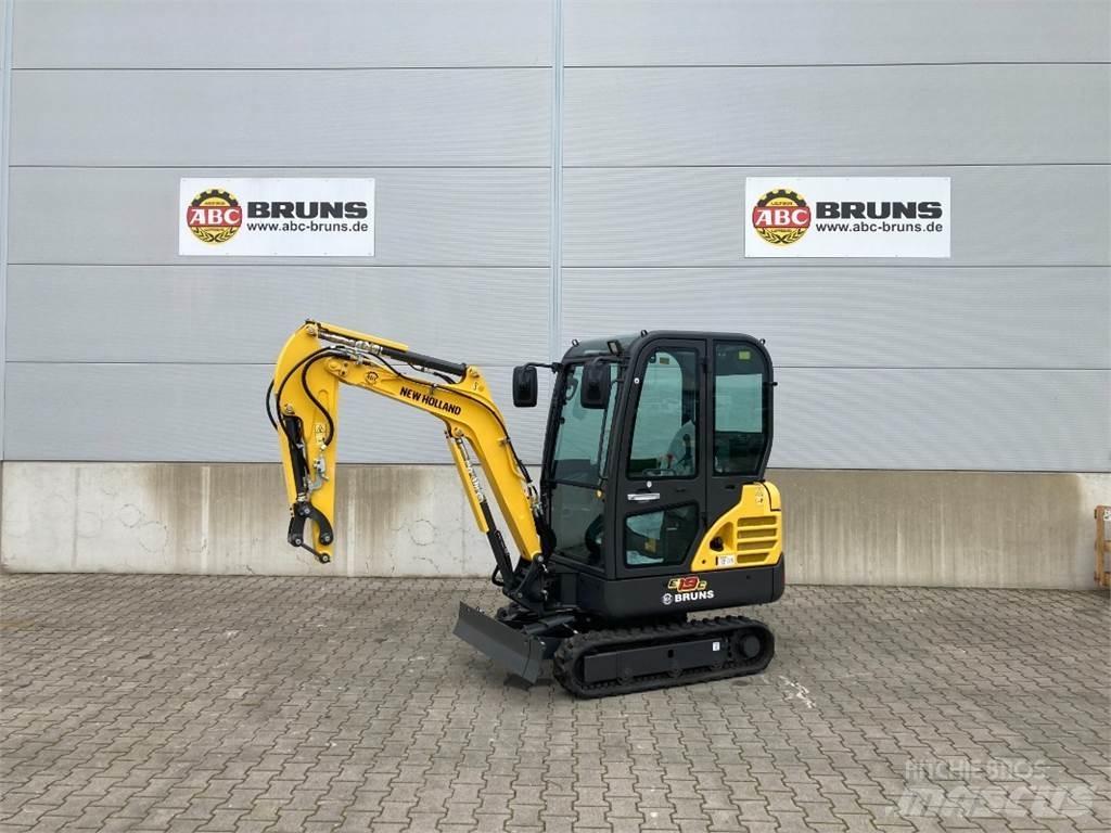 New Holland E 19C Mini rýpadlá < 7t