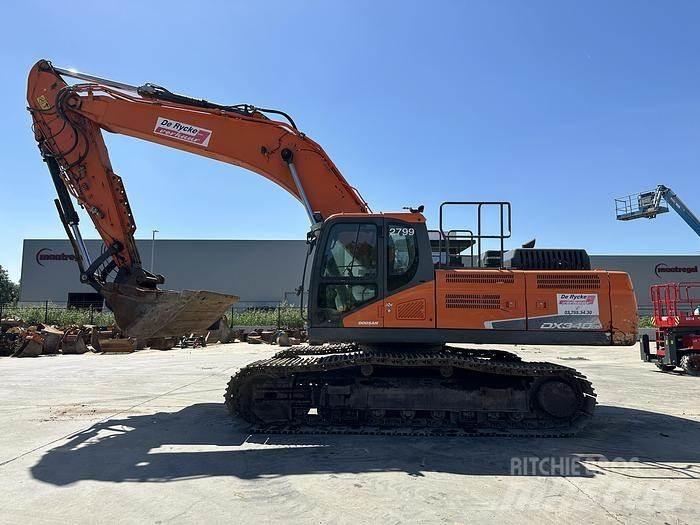 Doosan DX340LC-5 Pásové rýpadlá
