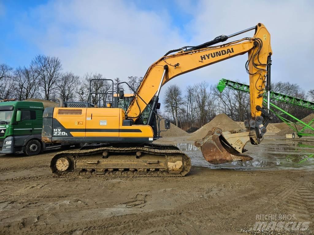 Hyundai HX 220 L Pásové rýpadlá