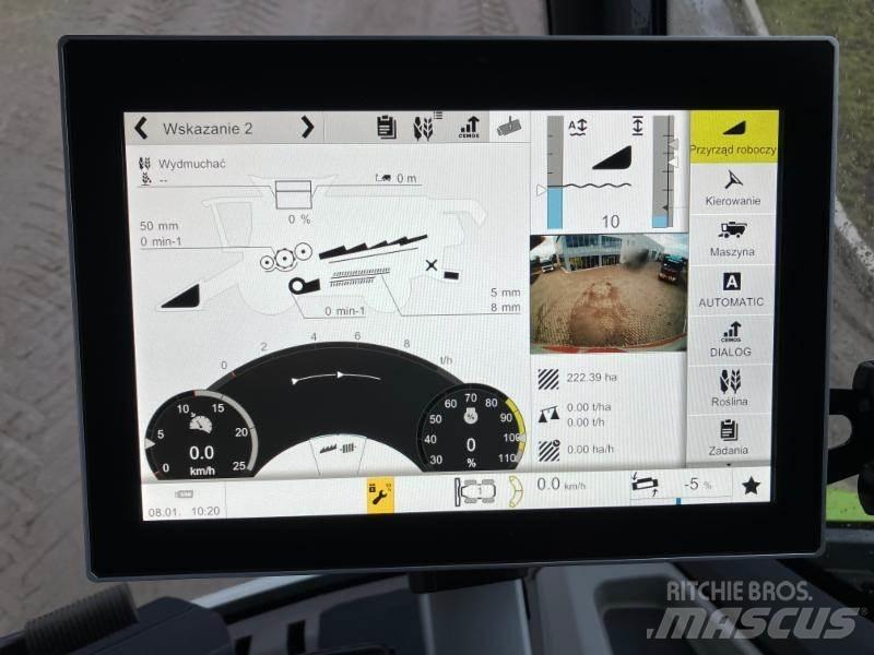 CLAAS TRION 650 Kombinované zberacie stroje