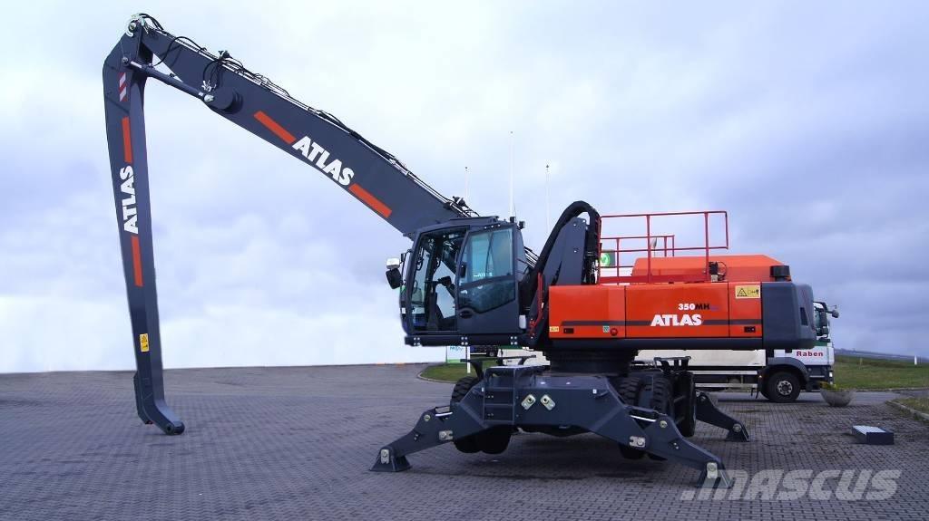 Atlas 350 MH blue Stroje pre manipuláciu s odpadom