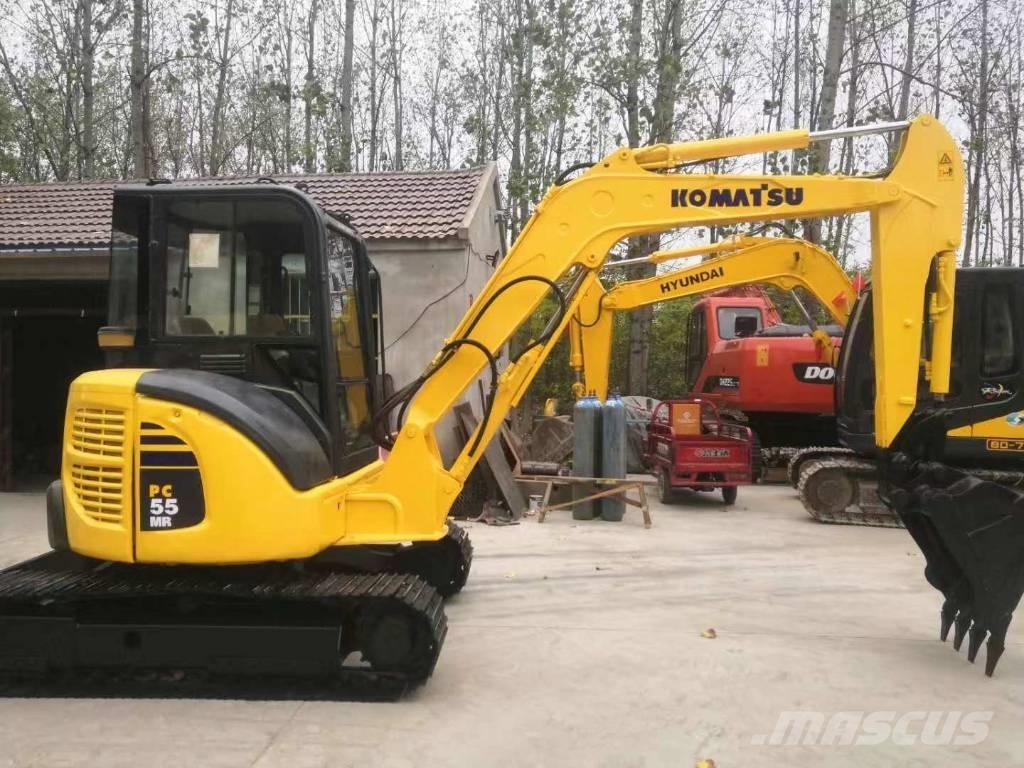 Komatsu PC 55 Pásové rýpadlá
