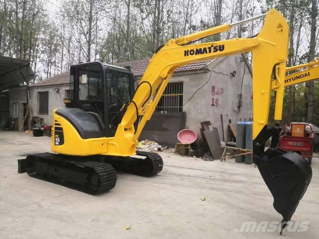 Komatsu PC 55 Pásové rýpadlá