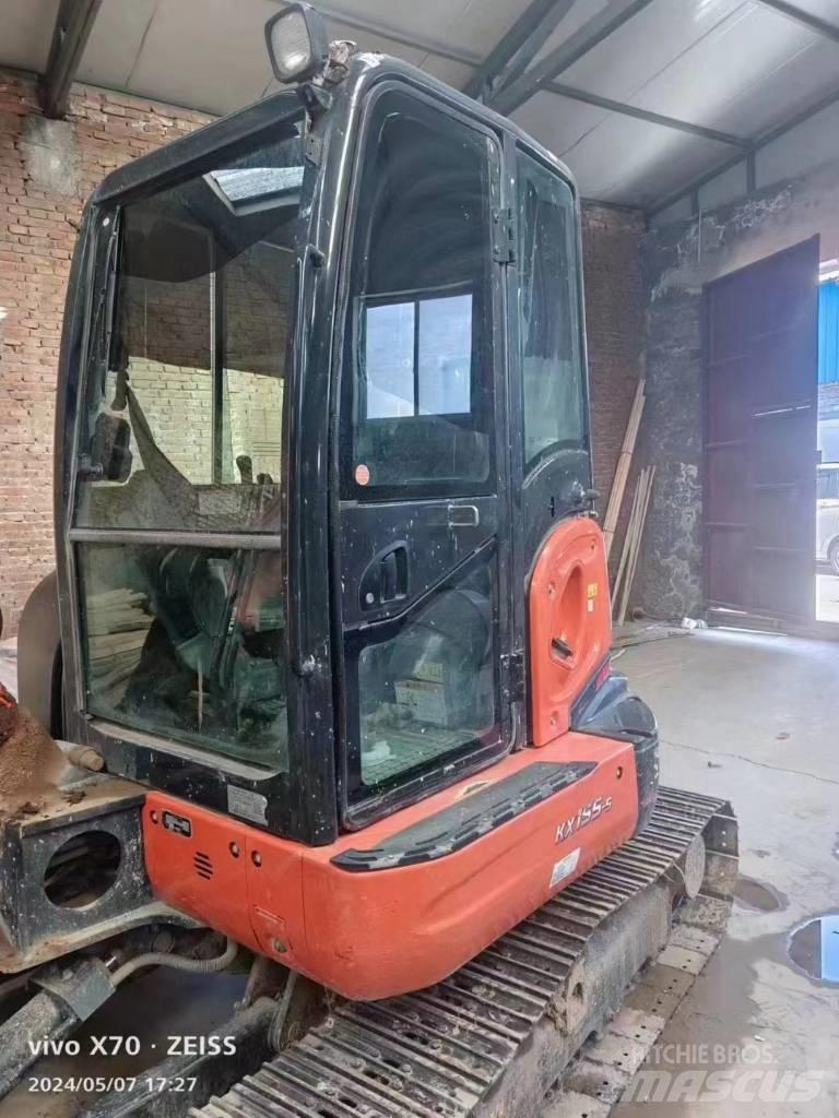 Kubota KX 155-5 Pásové rýpadlá