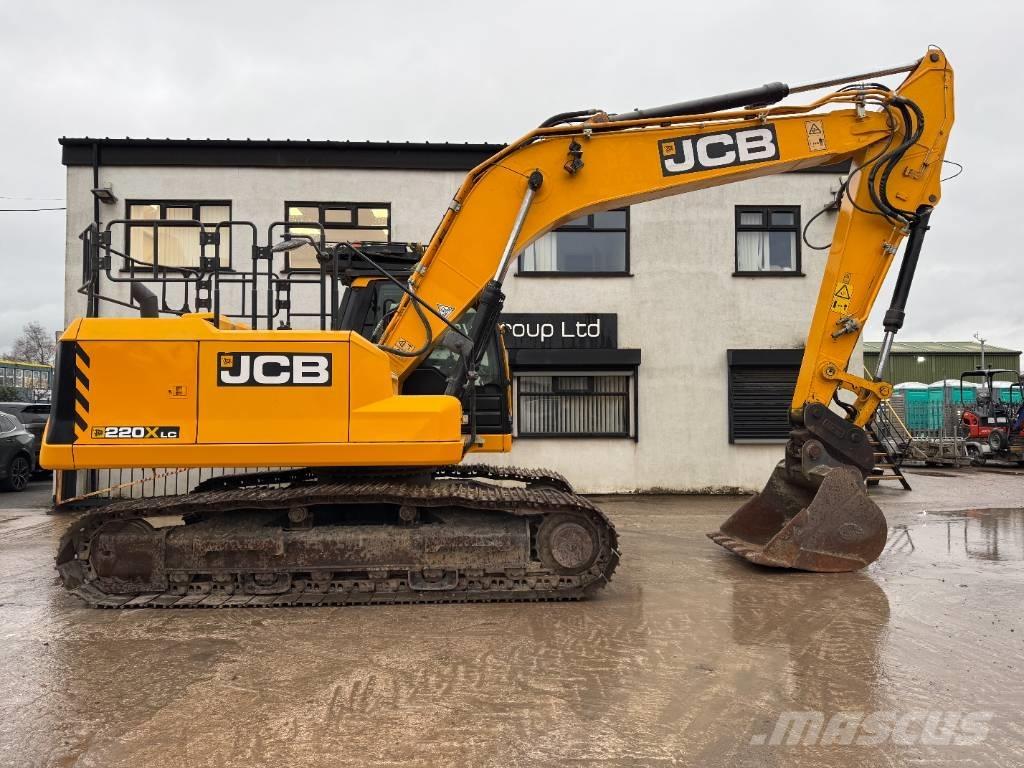 JCB JS 220 XL Pásové rýpadlá