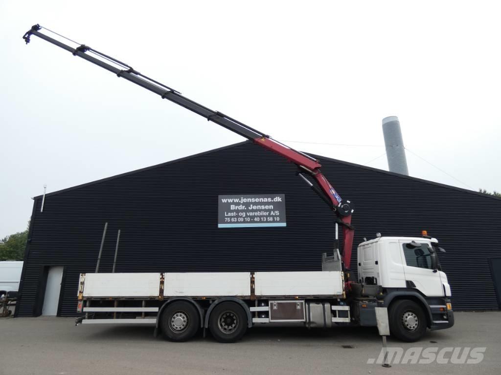 Scania P 360 Autožeriavy, hydraulické ruky
