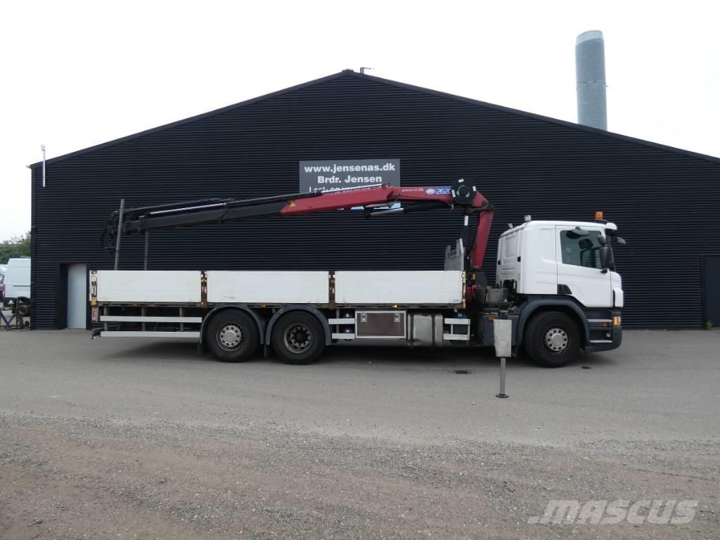 Scania P 360 Autožeriavy, hydraulické ruky