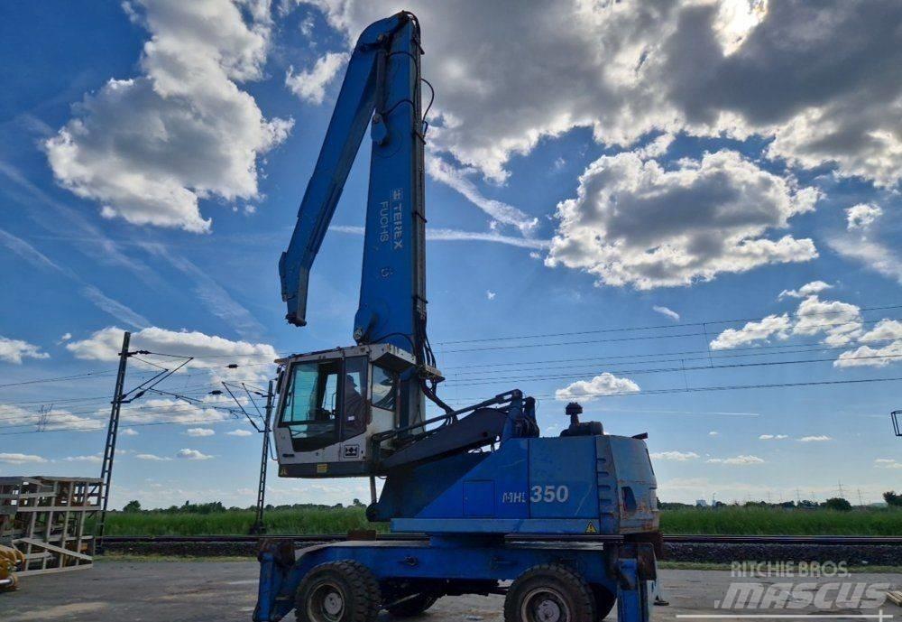 Terex Fuchs MHL 350 Stroje pre manipuláciu s odpadom