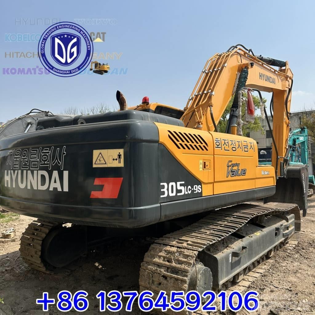 Hyundai 305-9 Pásové rýpadlá