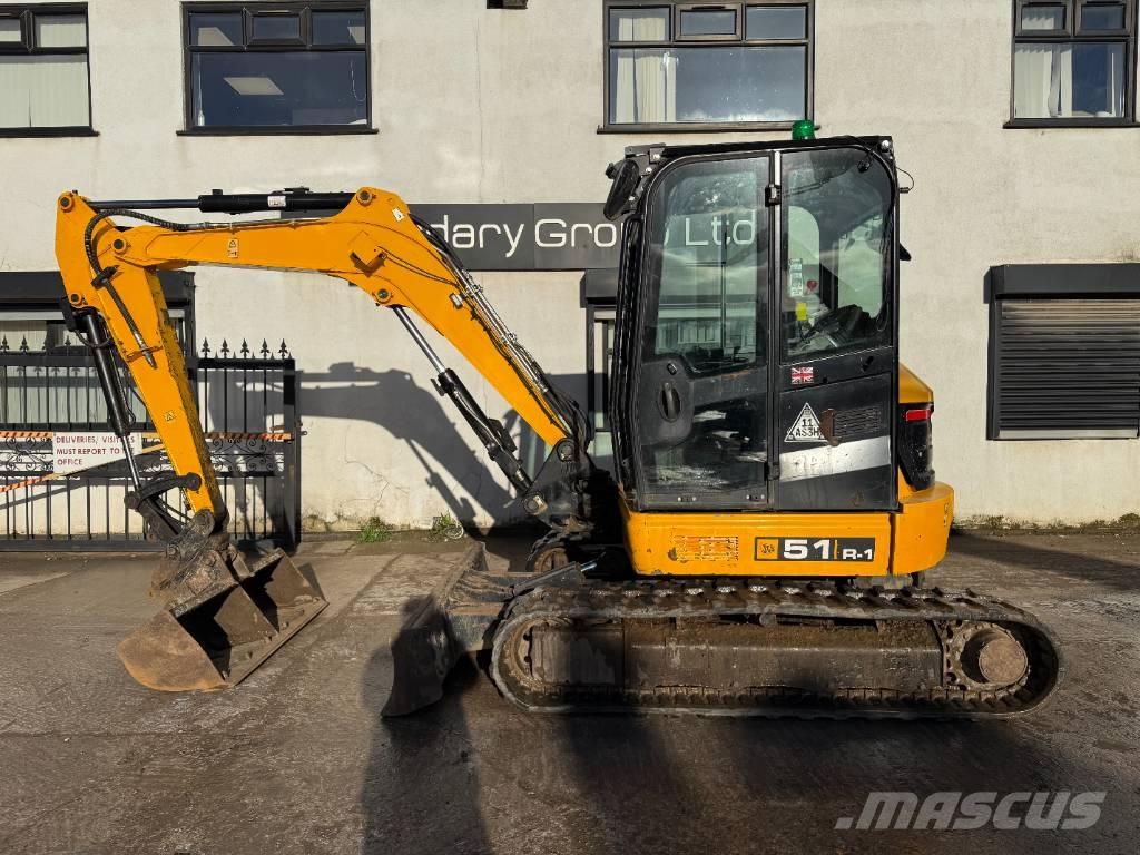 JCB 51 R-1 Mini rýpadlá < 7t