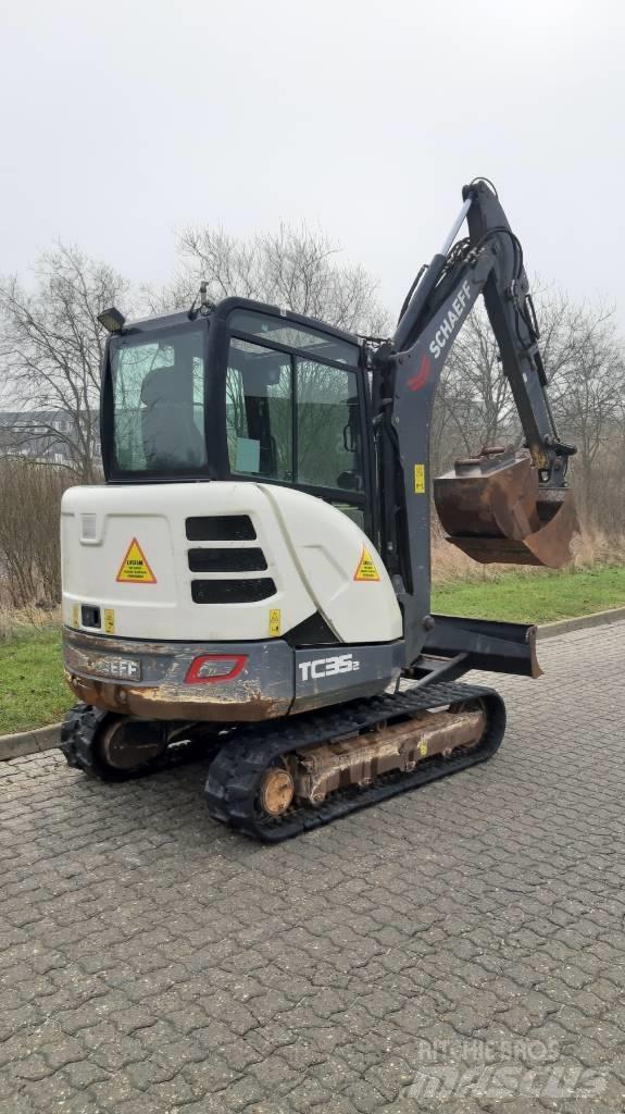 Schaeff TC35 Mini rýpadlá < 7t