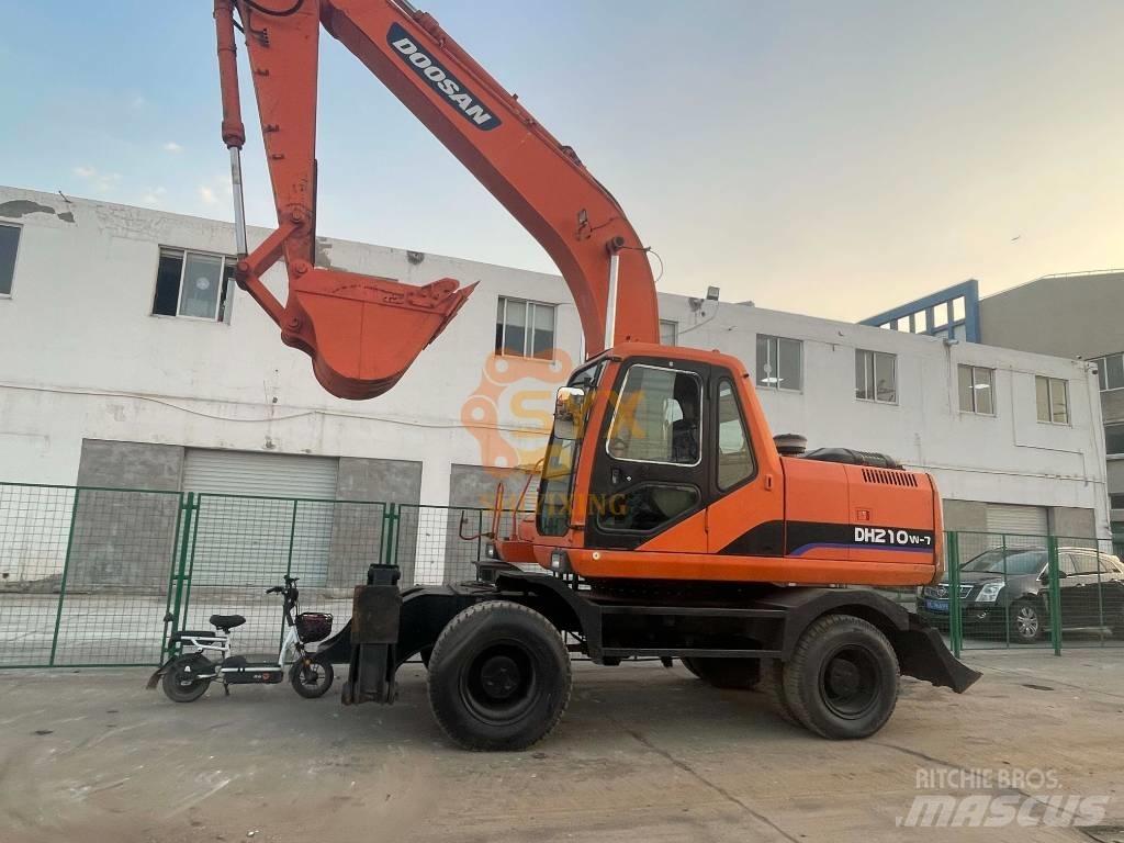 Doosan DH210W-7 Kolesové rýpadlá