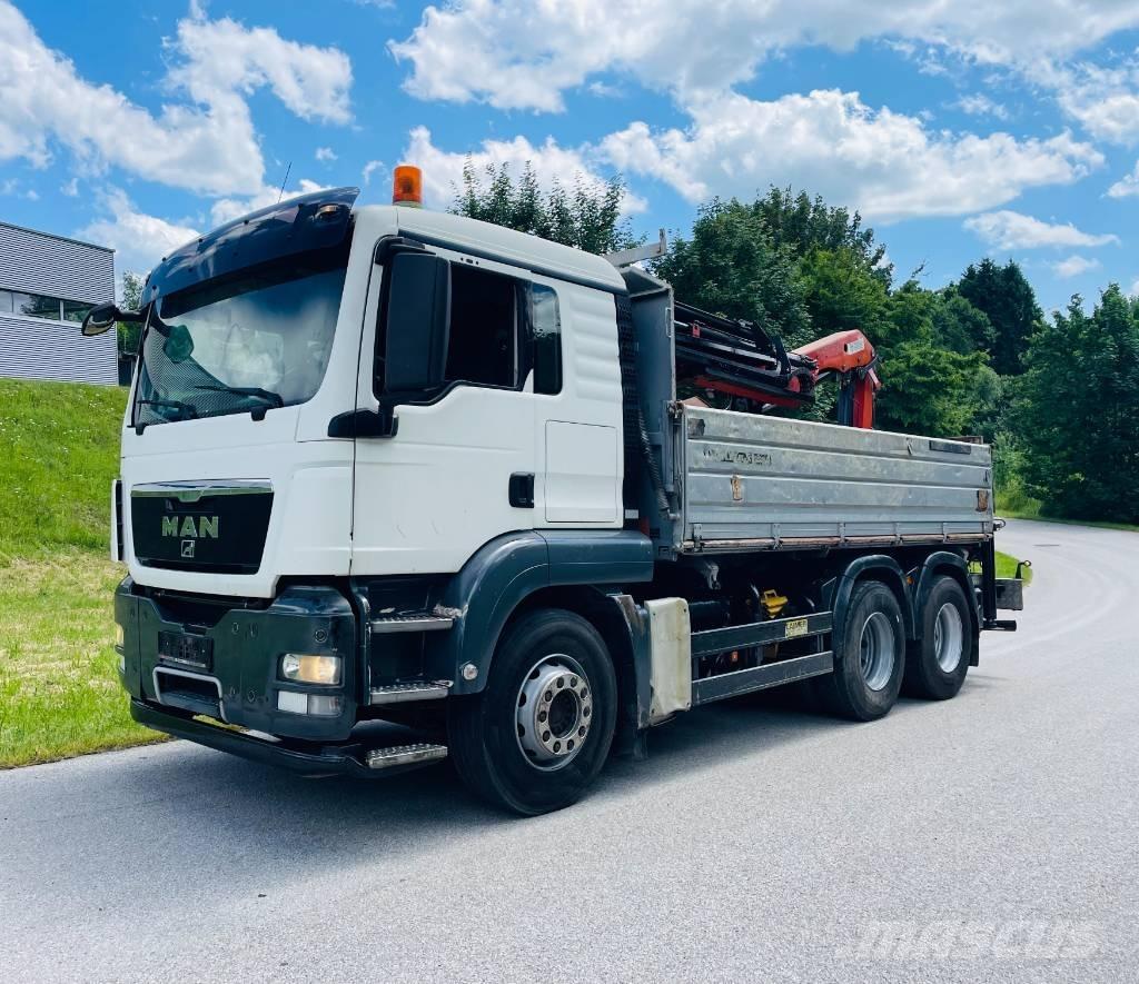 MAN TGS 26.440 Autožeriavy, hydraulické ruky