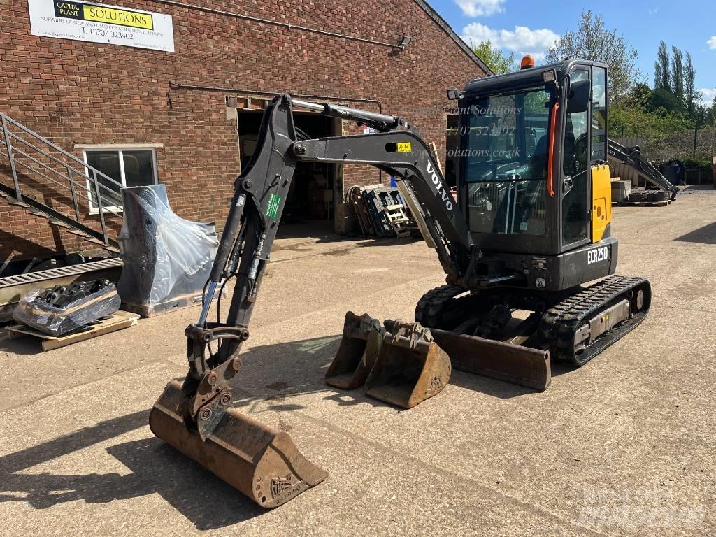 Volvo ECR 25 D Mini rýpadlá < 7t