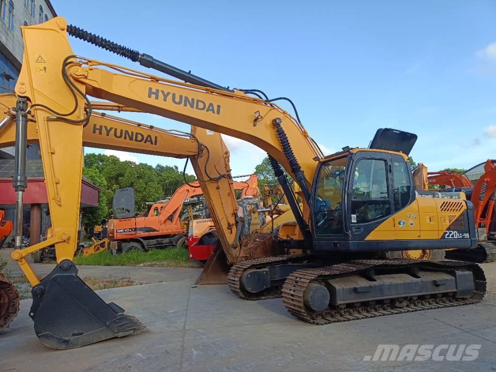 Hyundai R220LC-9S Pásové rýpadlá