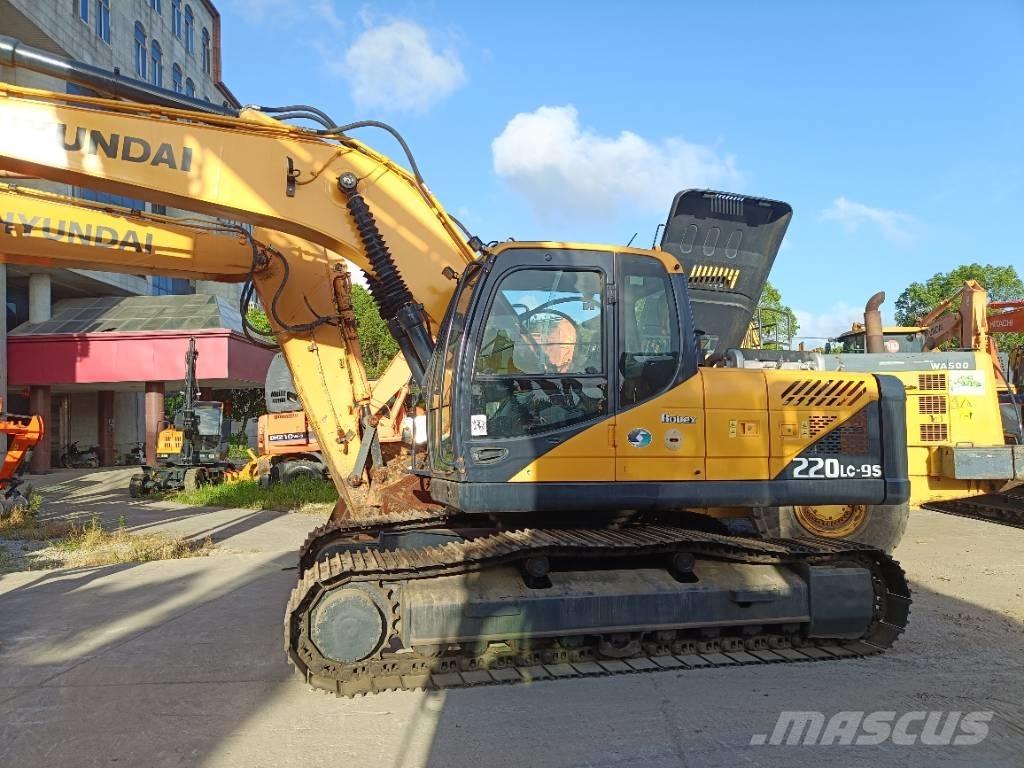 Hyundai R220LC-9S Pásové rýpadlá