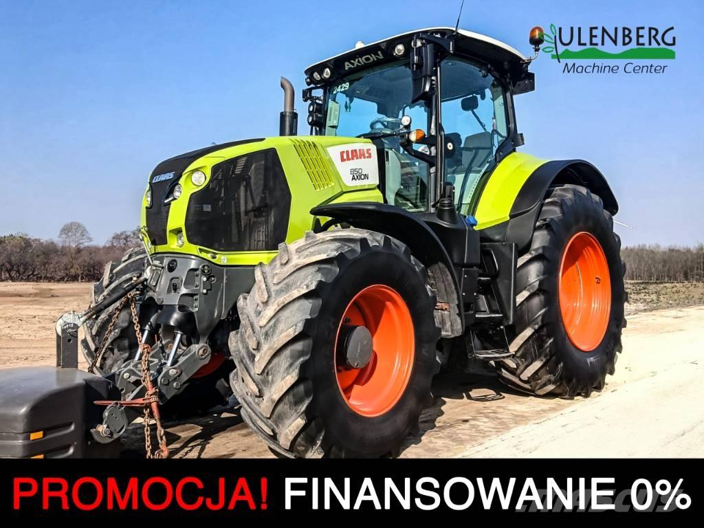 CLAAS Axion 850 CIS Traktory
