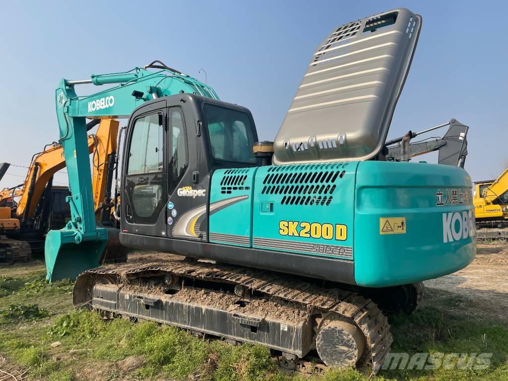 Kobelco SK 200 Pásové rýpadlá