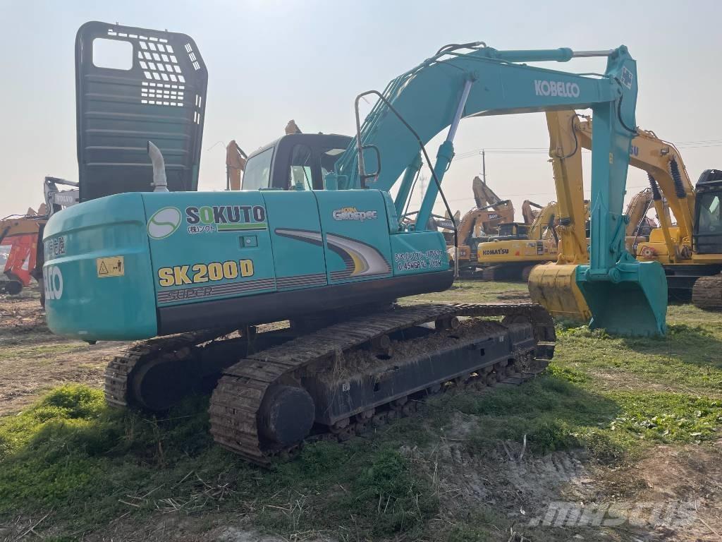 Kobelco SK 200 Pásové rýpadlá