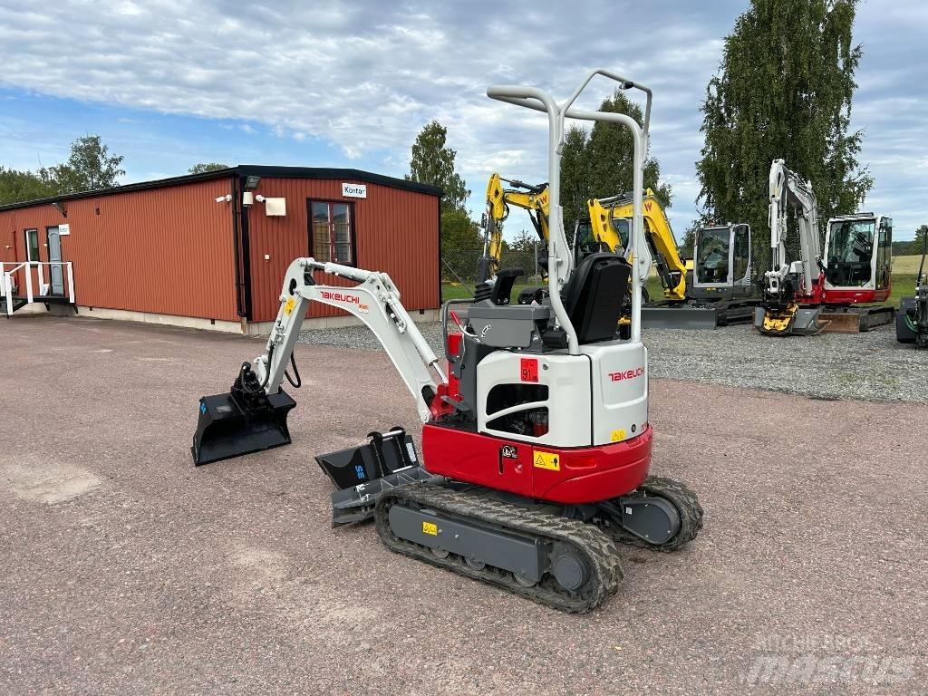 Takeuchi TB210R Mini rýpadlá < 7t