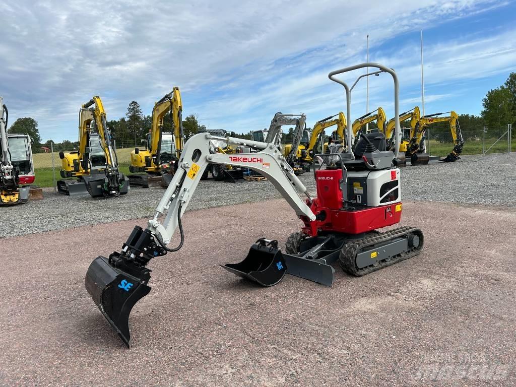 Takeuchi TB210R Mini rýpadlá < 7t
