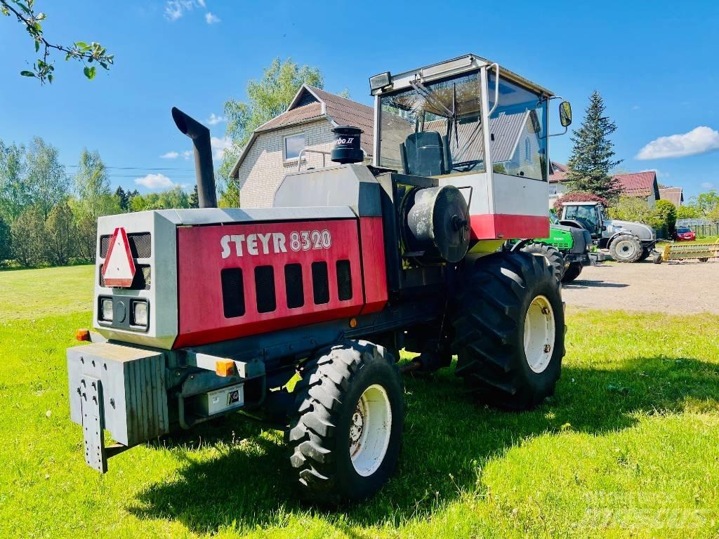 Steyr 8320 Žacie rezačky