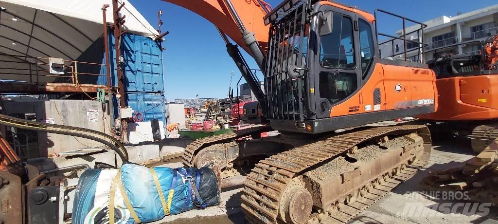 Doosan DX 300 LC Pásové rýpadlá