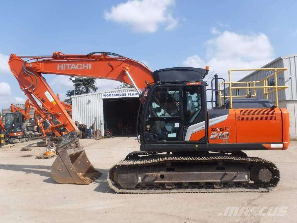 Hitachi ZX 210 LC-7 Pásové rýpadlá