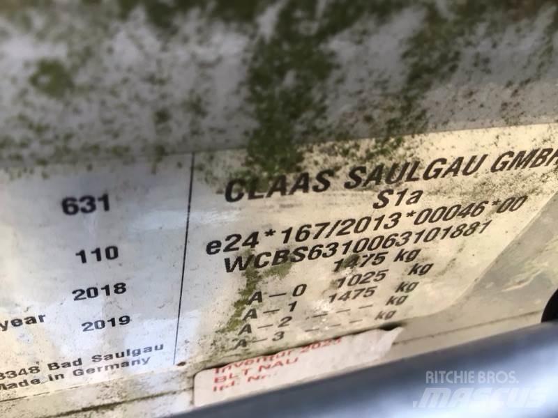 CLAAS Volto 1300 T Obracače a zhrabovače sena