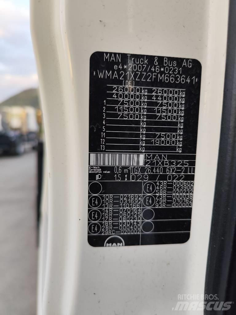 MAN TGX 26.440 Valník s navijakom