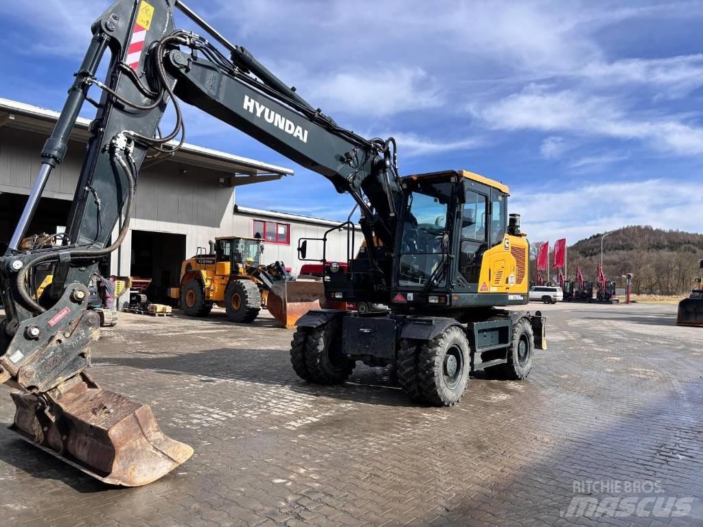 Hyundai HX 170ACR Kolesové rýpadlá