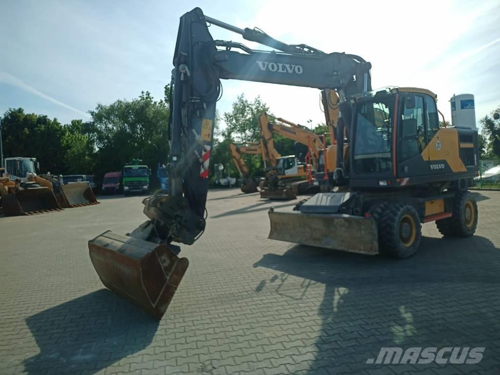 Volvo EW 180 E Kolesové rýpadlá