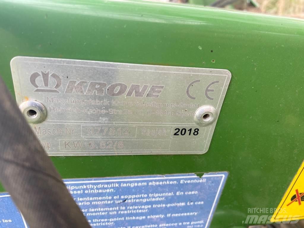 Krone KW 8.82/8 Obracače a zhrabovače sena