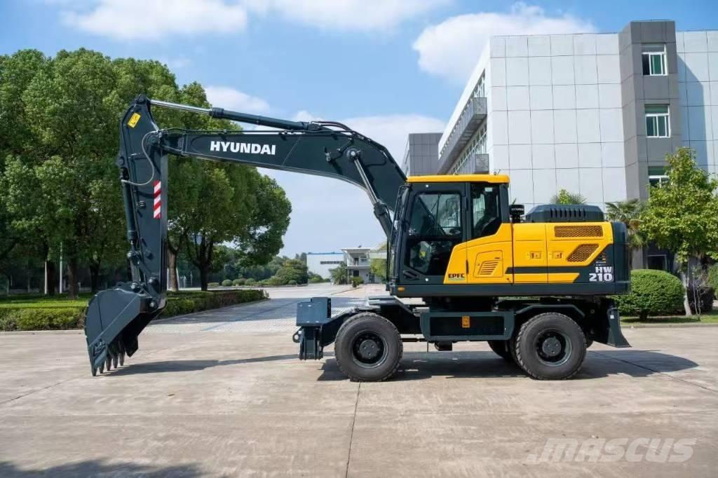 Hyundai HW 210 A Kolesové rýpadlá