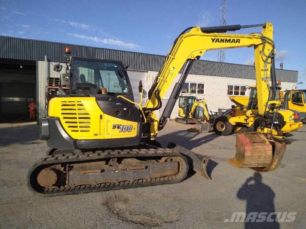 Yanmar SV 100-2A Midi rýpadlá 7 t - 12 t