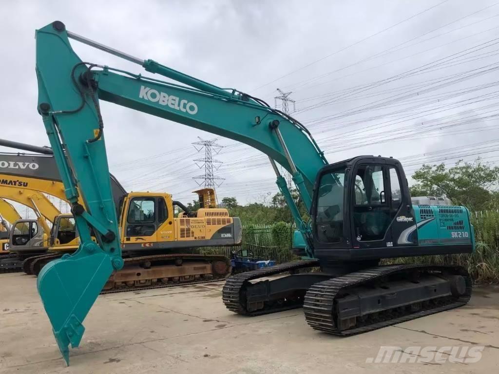 Kobelco SK 210 Pásové rýpadlá