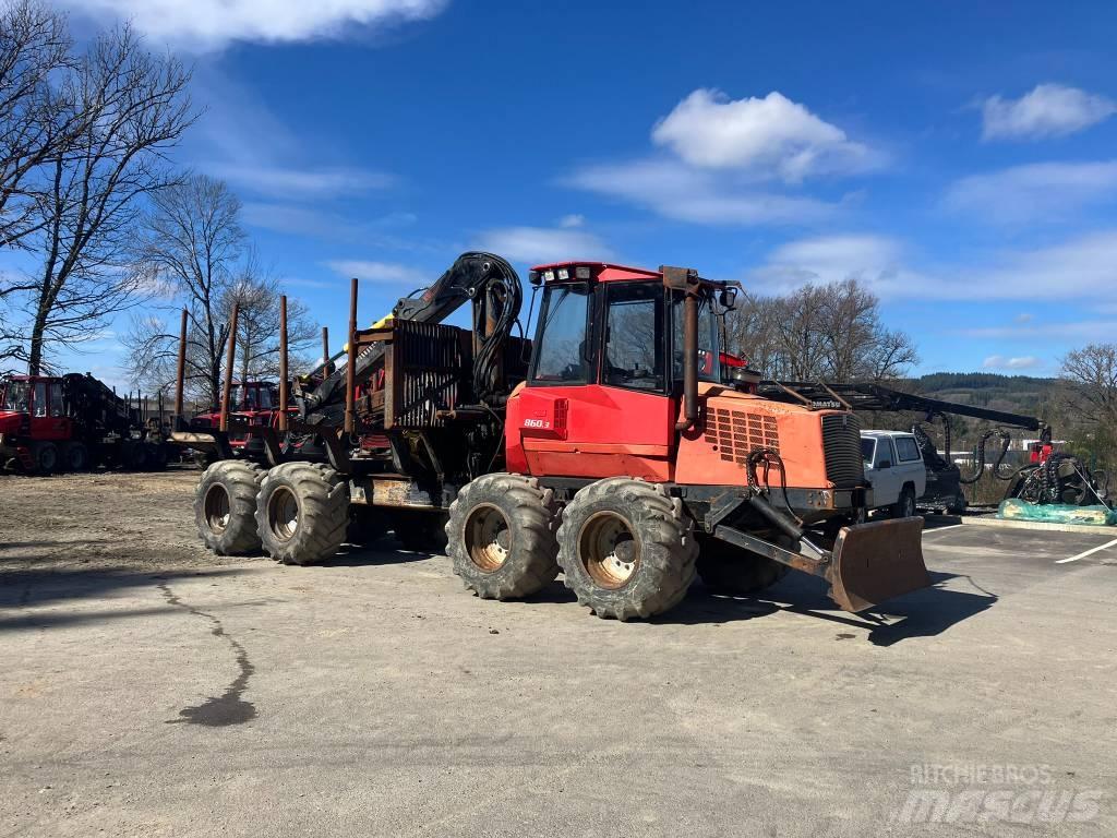 Valmet 860 Lesné traktory