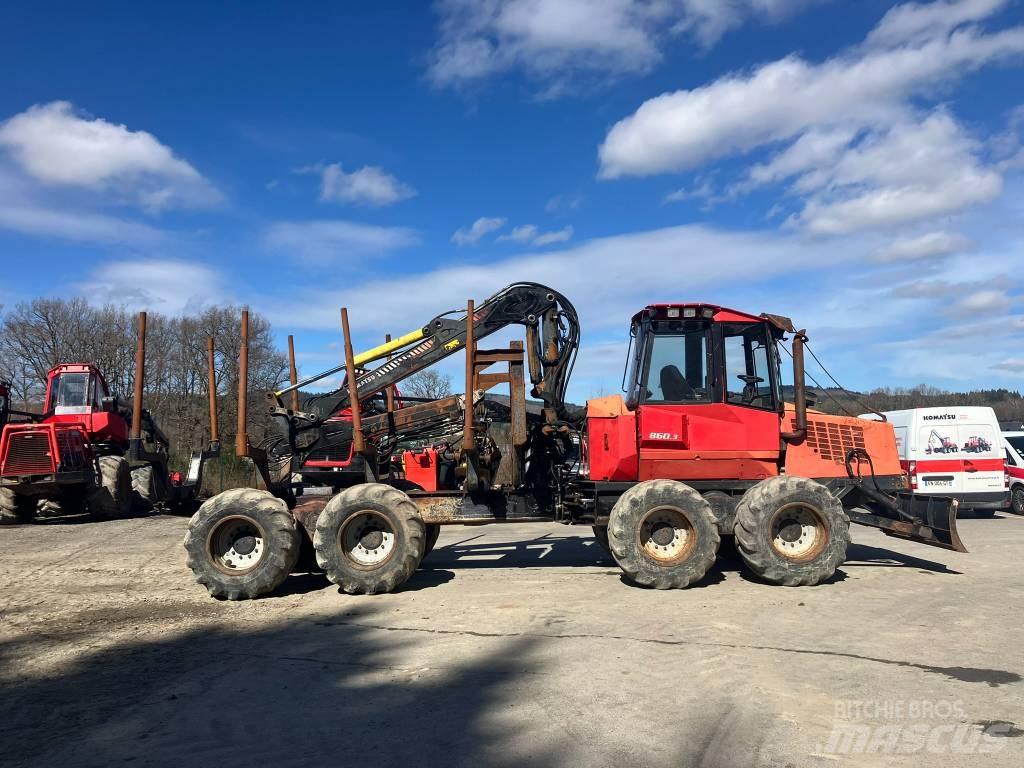 Valmet 860 Lesné traktory