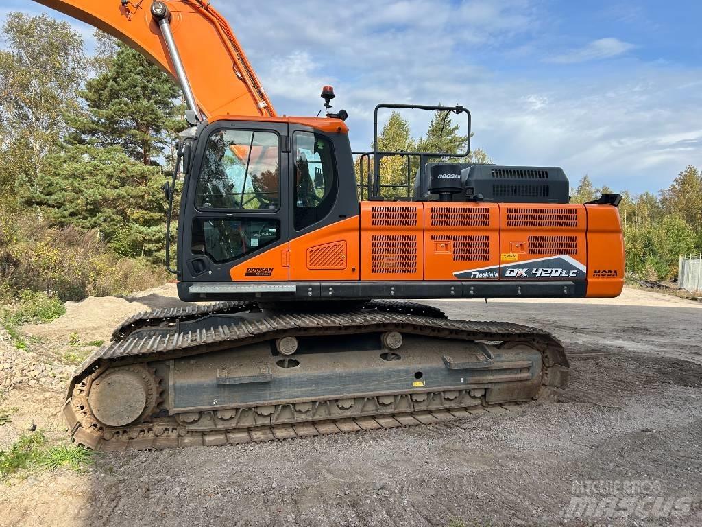 Doosan DX 420 LC-7 Pásové rýpadlá