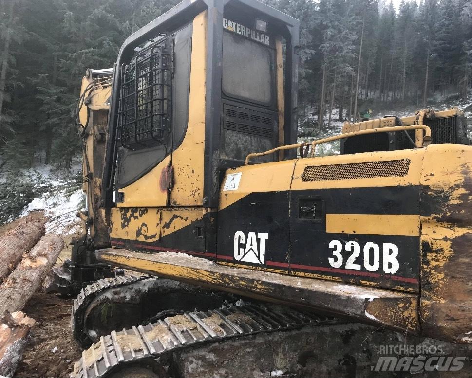 CAT 320 B Pásové rýpadlá
