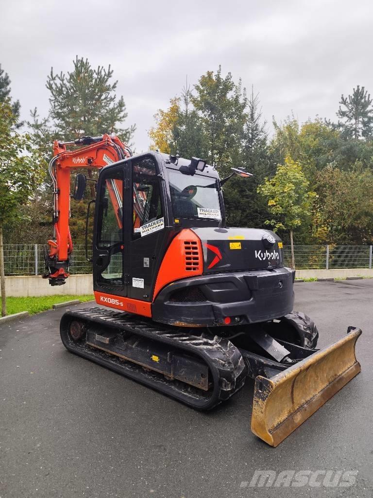Kubota KX 085-5 Midi rýpadlá 7 t - 12 t