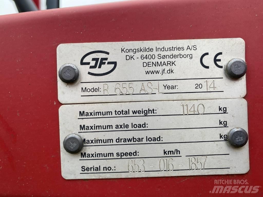 Kongskilde R655 ASL Obracače a zhrabovače sena