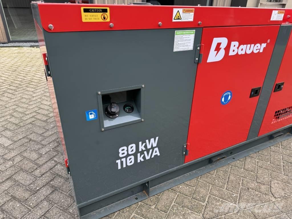 Bauer 110 KVA Naftové generátory