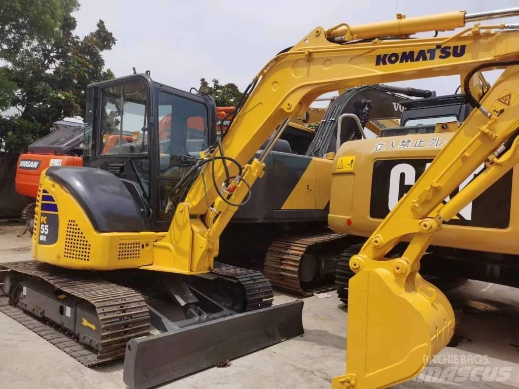 Komatsu PC 55 Pásové rýpadlá