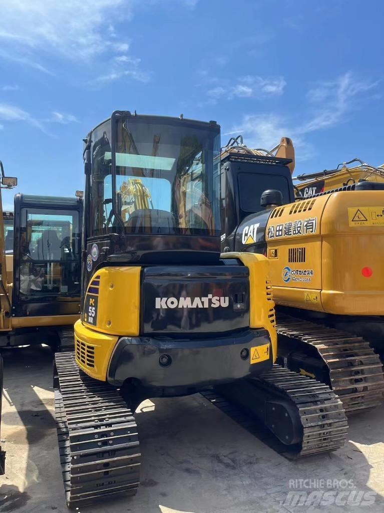 Komatsu PC 55 Pásové rýpadlá
