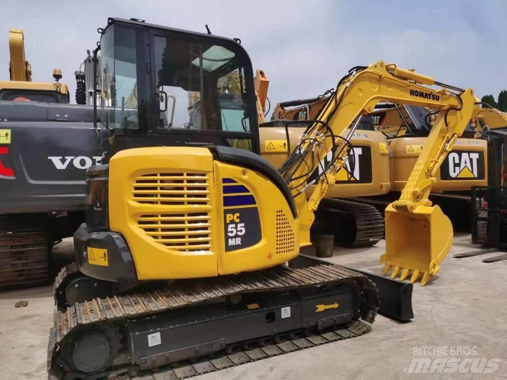 Komatsu PC 55 Pásové rýpadlá