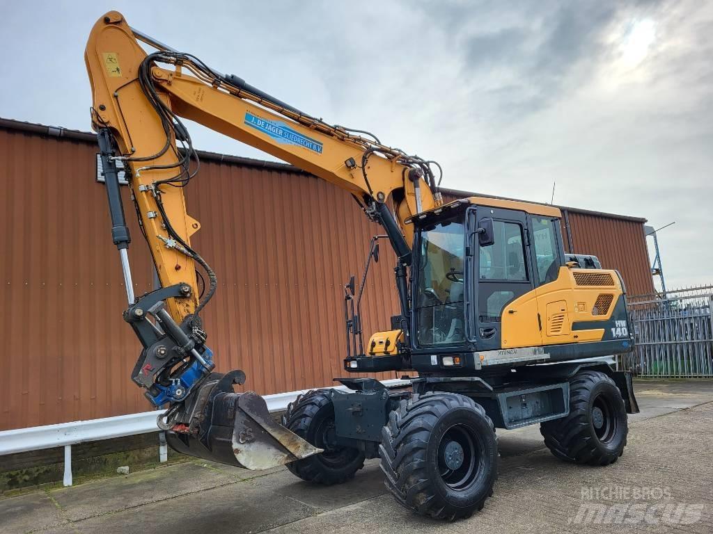 Hyundai HW 140 Kolesové rýpadlá