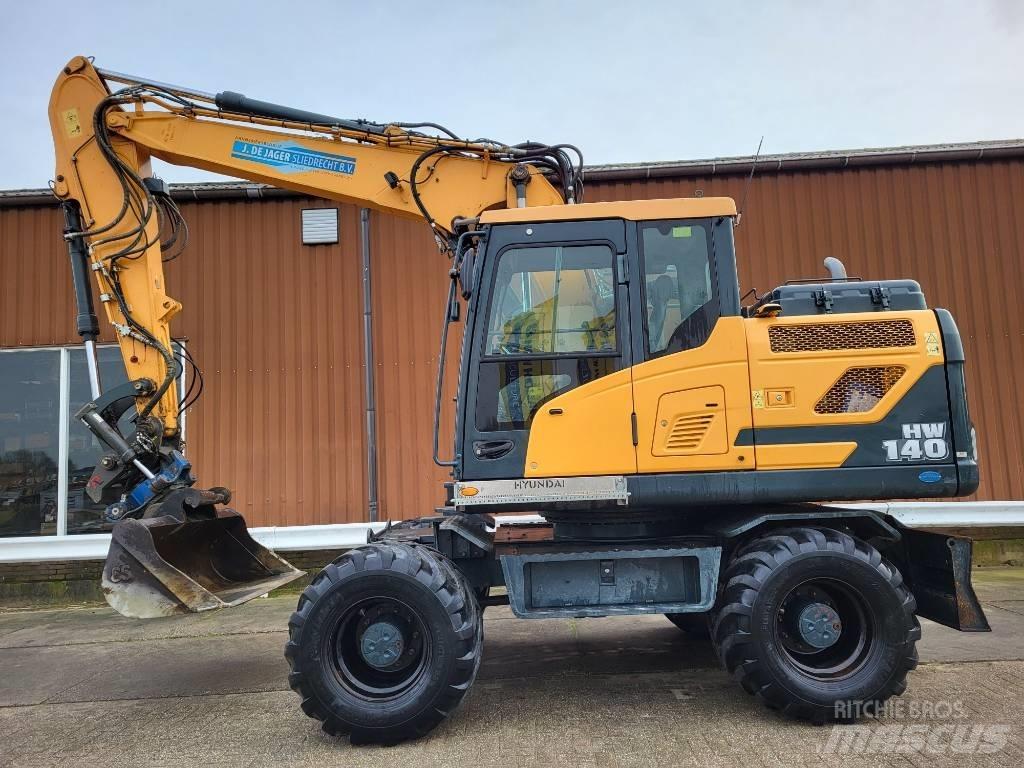 Hyundai HW 140 Kolesové rýpadlá