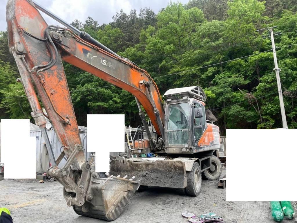 Doosan DX 210 W Kolesové rýpadlá